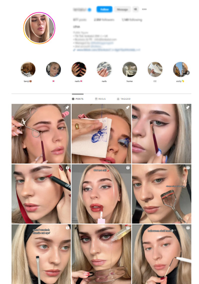 英國美妝護膚達人頻道內(nèi)容