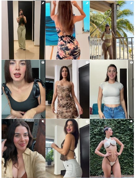 墨西哥instagram娛樂時尚與潮流前線類產(chǎn)品帶貨博主頻道內(nèi)容