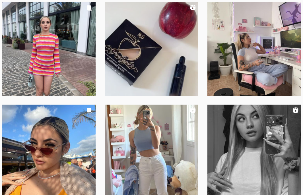 Instagram西班牙紅人頻道內(nèi)容