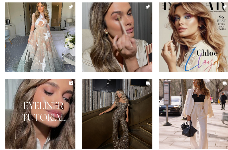 Instagram英國美妝時(shí)尚博主