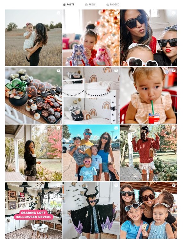 Instagram網(wǎng)紅:美國兒童戶外產(chǎn)品分享尾部博主頻道內(nèi)容