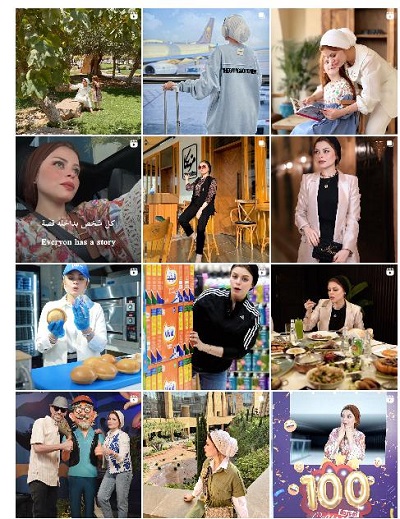 540萬(wàn)粉絲的沙特時(shí)尚類網(wǎng)紅頻道視頻