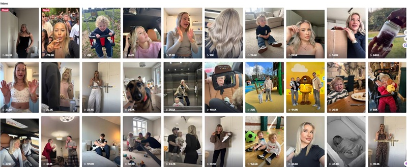 TikTok網(wǎng)紅營銷:英國時尚穿搭類KOL紅人頻道內(nèi)容