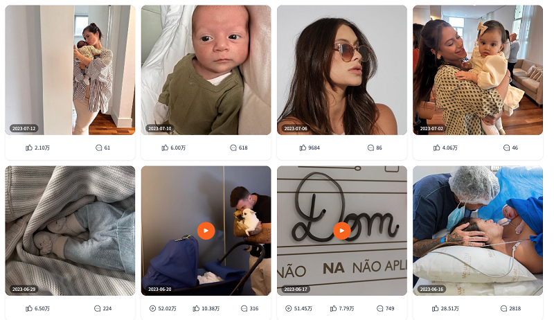 時(shí)尚家庭Instagram紅人博主