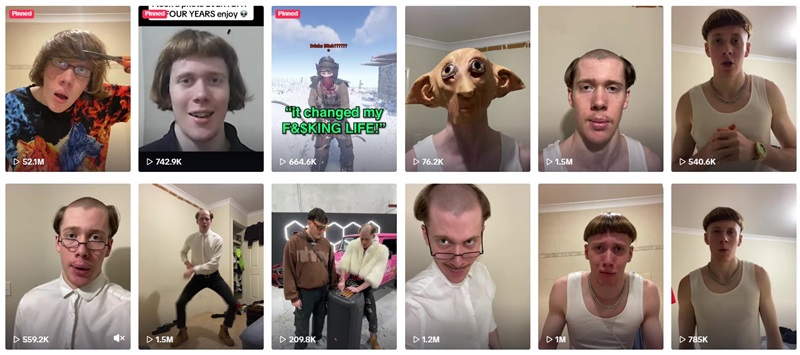 澳洲超人氣TikTok搞笑達(dá)人頻道內(nèi)容