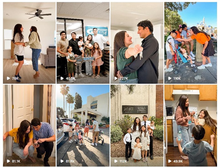 Instagram美國家庭母嬰博主頻道內(nèi)容