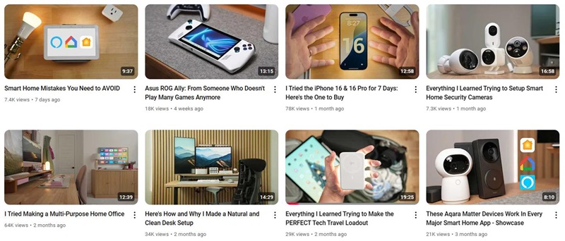 YouTube網(wǎng)紅:美國科技測評和開箱尾部達人推薦頻道內容