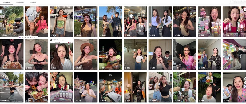 TikTok網(wǎng)紅營(yíng)銷:美國(guó)頭部美食類博主日常生活分享達(dá)人頻道內(nèi)容