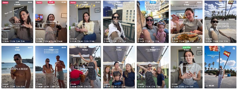 TikTok網(wǎng)紅推薦:美國的家庭生活日常分享達(dá)人頻道內(nèi)容