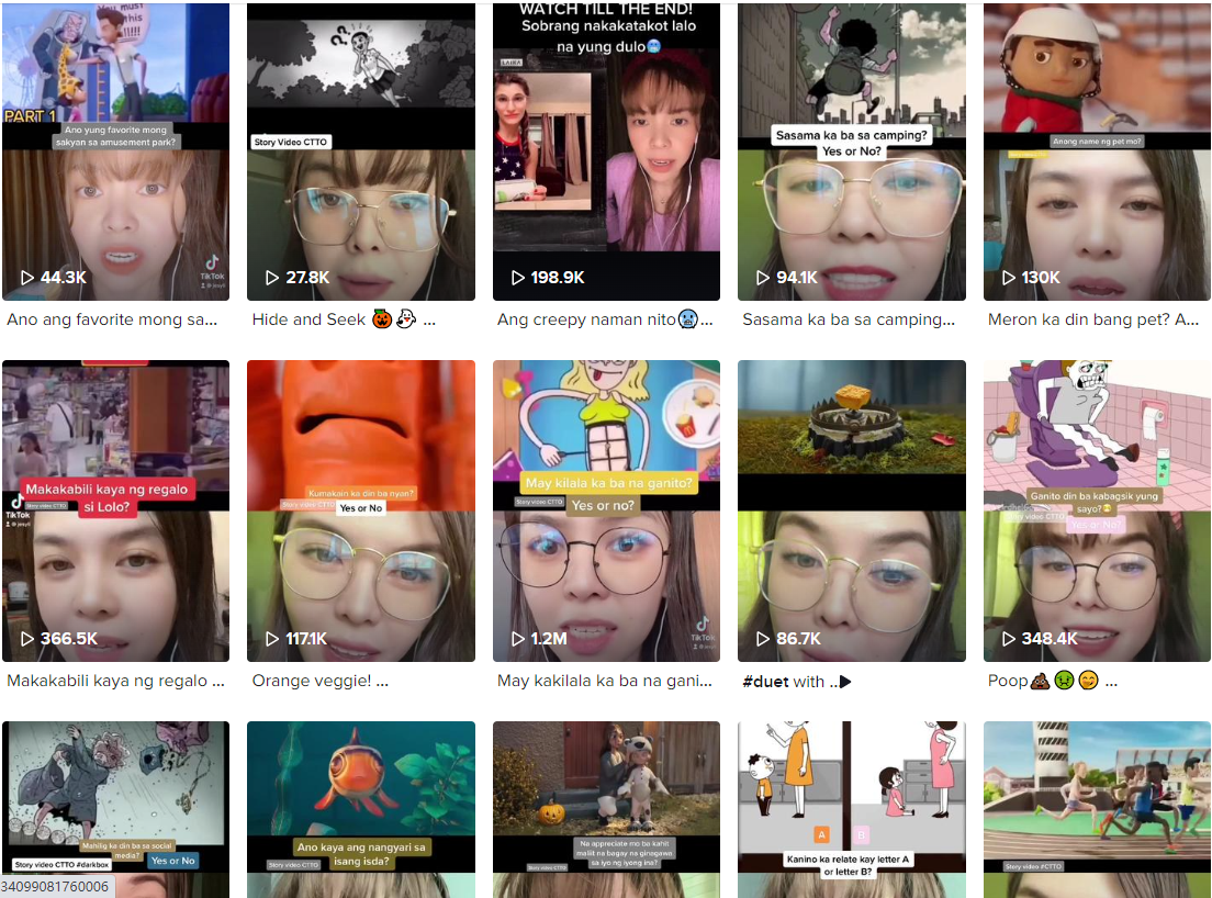 Tik Tok泰國(guó)紅人頻道內(nèi)容