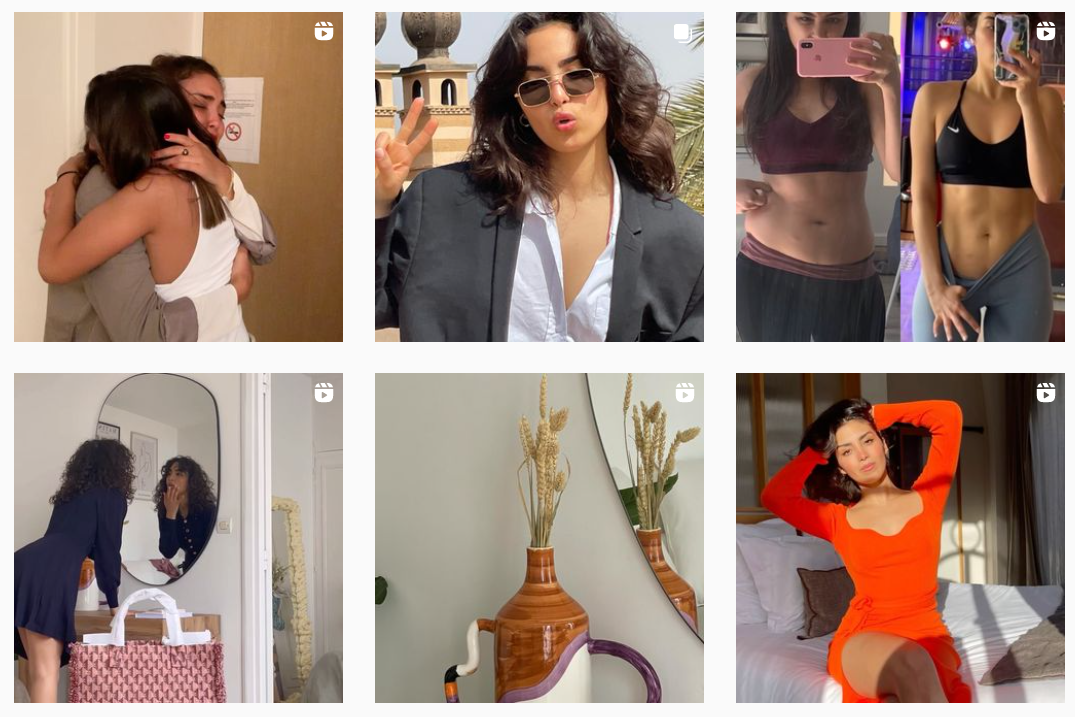 法國紅人Instagram頻道內(nèi)容