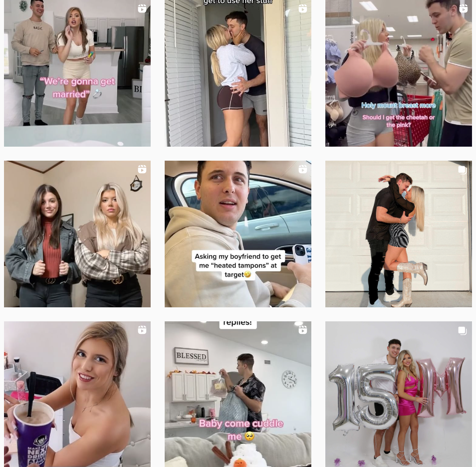 Instagram西班牙牙紅人頻道內(nèi)容