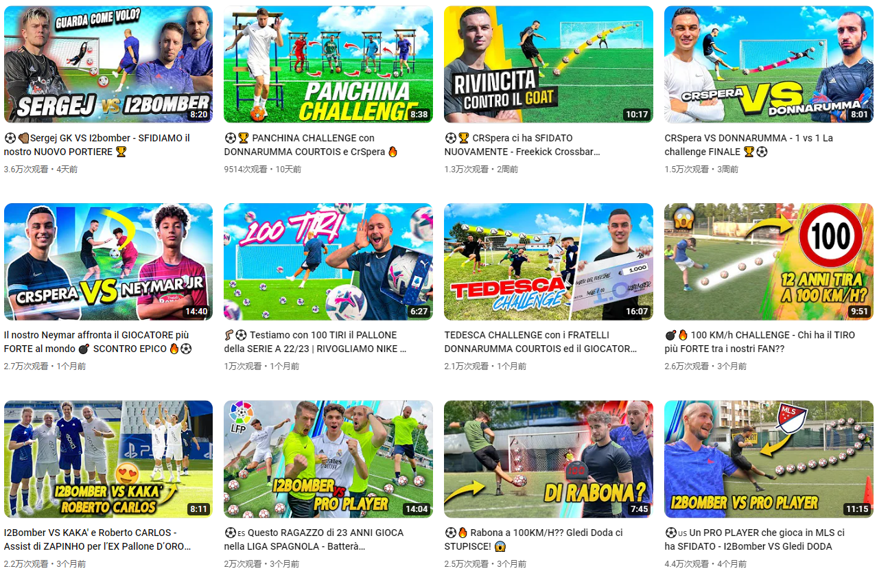 日本YouTube紅人頻道內(nèi)容